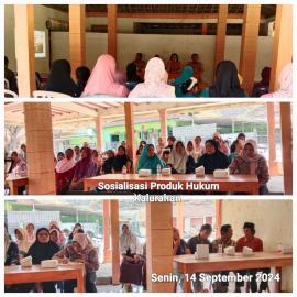 Sosialisasi Produk Hukum Kalurahan Pringombo